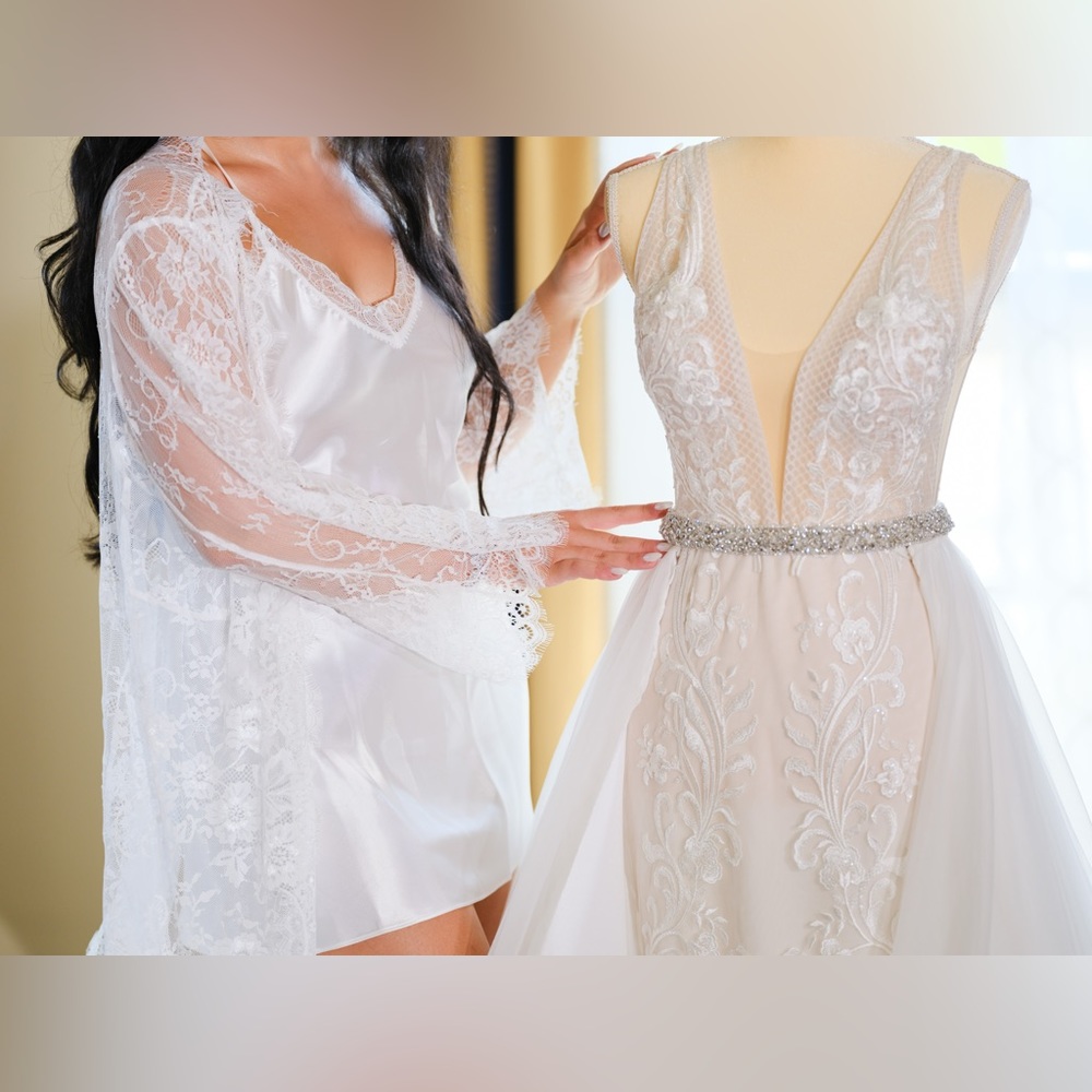 Martina Liana Bedazzled and Rhinestone Bridal Belt